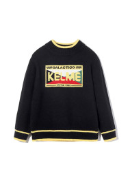Детский свитшот KELME Boys Half Turtleneck Sweater Black