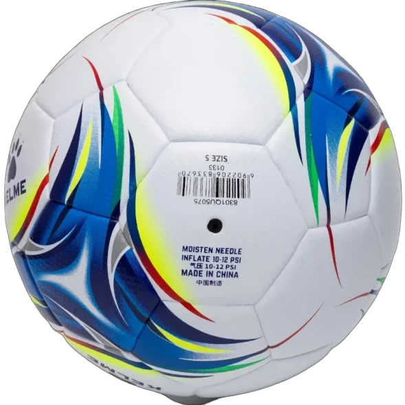 Мяч футбольный KELME Heat Bonded Football Ball (White/Blue)