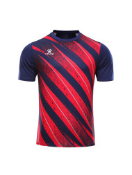 Футболка KELME Short Sleeve Training Suit (Dark Blue/Red)