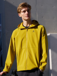 Демисезонная куртка KELME Hooded Woven Jacket Yellow