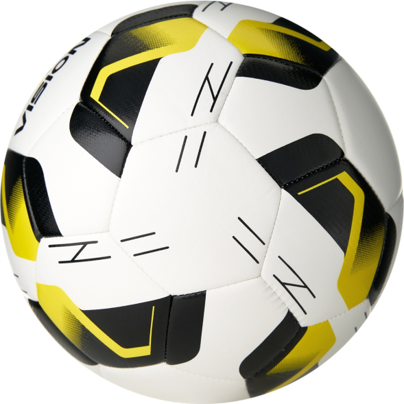 Мяч футб. VISION Striker, F325034, р.4,32 пан.,гл.TPU,2подкл. слой, маш. сш., бело-черно-желт