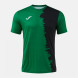 ФУТБОЛКА С КОРОТКИМ РУКАВОМ PICASHO ЗЕЛЕНЫЙ ЧЕРНЫЙ