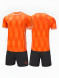 Футбольная форма KELME Short-Sleeved Football Suit (Orange/Dark Grey)