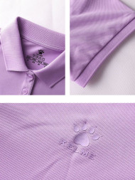 Футболка-поло KELME Short Sleeve Polo Shirt Light Purple