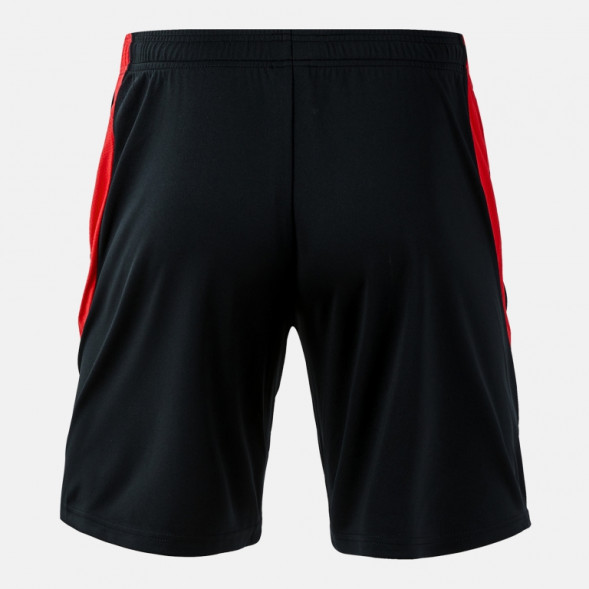 Игровые шорты JOMA TOKIO II ЧЕРНЫЙ КРАСНЫЙ
