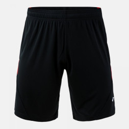 Игровые шорты JOMA TOKIO II ЧЕРНЫЙ КРАСНЫЙ