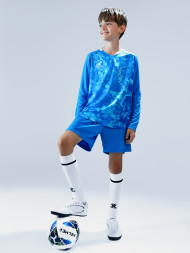 Детская вратарская форма KELME Long Sleeve Goalkeeper Suit Light Blue