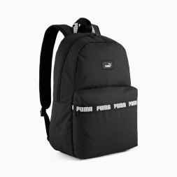 Рюкзак спорт. PUMA Phase Tape Backpack, 09117001, полиэстер, черный