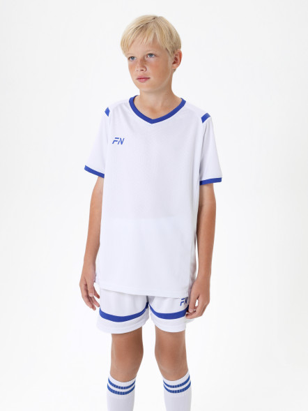 Детская футбольная форма FN Spirit Kid (White/Blue)