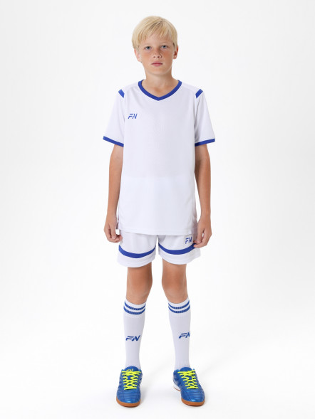Детская футбольная форма FN Spirit Kid (White/Blue)