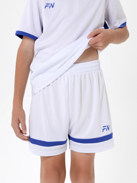 Детская футбольная форма FN Spirit Kid (White/Blue)