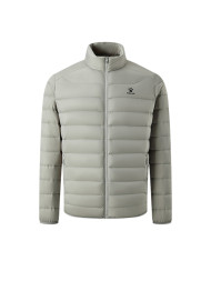 Пуховик KELME Lightweight Stand-up Collar Down Jacket Green