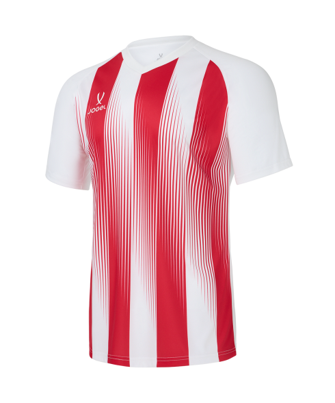 Футболка игровая JOGEL CAMP Striped Jersey, красный/белый