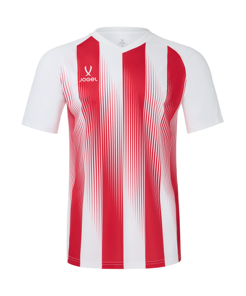 Футболка игровая JOGEL CAMP Striped Jersey, красный/белый