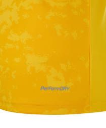Футболка вратарская JOGEL DIVISION PerFormDRY SPLASH GK Jersey, желтый, детский
