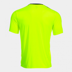 CAMISETA MANGA CORTA ELITE XI AMARILLO FLÚOR NEGRO
