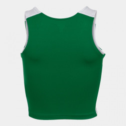 Топ RECORD II Зеленый-белый