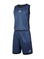 Баскетбольная форма KELME Double-Sided Basketball Uniform Dark Blue