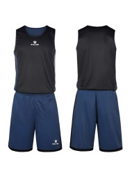 Баскетбольная форма KELME Double-Sided Basketball Uniform Dark Blue
