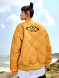 Бомбер KELME Short Padded Jacket Yellow