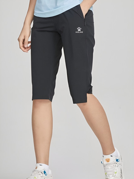 Бриджи KELME Woven Cropped Trousers Dark Grey