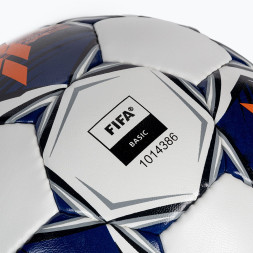 Мяч футзал. SELECT Futsal Master Grain V22, 1043460006, р.4, Basic, 32п, ПУ, руч.сш, бел-син-ор