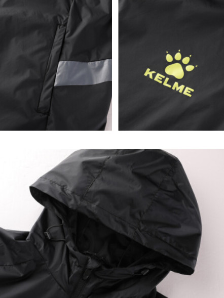 Ветровка KELME Raincoat Black