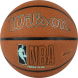 Мяч баск  WILSON NBA Forge Plus Eco BSKT, WZ2010901XB6, р 6, PU, бутиловая камера, коричневый