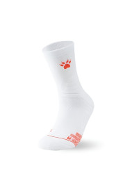 Спортивные носки KELME Mid-calf Sports Socks (White/Orange)
