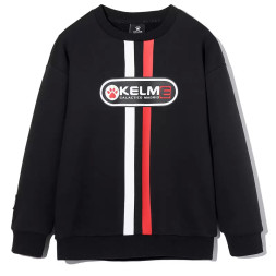 Детский свитшот KELME Boy's Round Neck Sweater Black