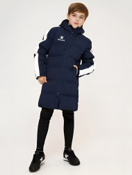 Детский пуховик KELME Children's Long Cotton Clothes Dark Blue