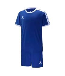 Детская футбольная форма KELME Short Sleeve Football Set Kids Blue