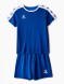 Детская футбольная форма KELME Short Sleeve Football Set Kids Blue