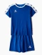 Детская футбольная форма KELME Short Sleeve Football Set Kids Blue