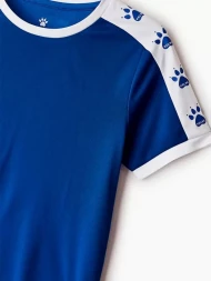 Детская футбольная форма KELME Short Sleeve Football Set Kids Blue
