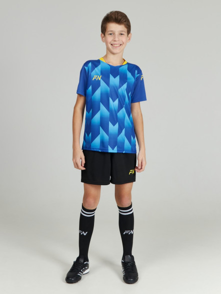 Детская футбольная форма FN Maple Kid (Blue/Black)