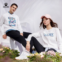 Свитшот KELME Round Neck Sweater White