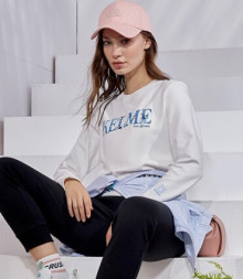 Свитшот KELME Round Neck Sweater White