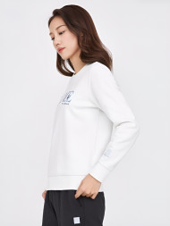 Свитшот KELME Round Neck Sweater White