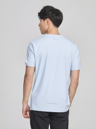 Футболка KELME Round Neck Short Sleeve T-Shirt Light Blue