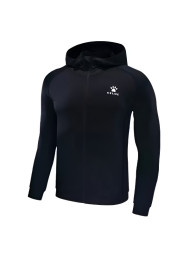 Толстовка KELME Men's Training Hooded Cardigan Black