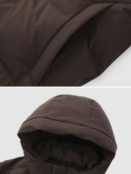 Пуховик KELME Long Down Jacket Brown