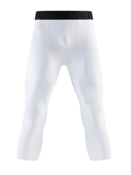 Термобелье (низ) KELME Tight Cropped Pants White