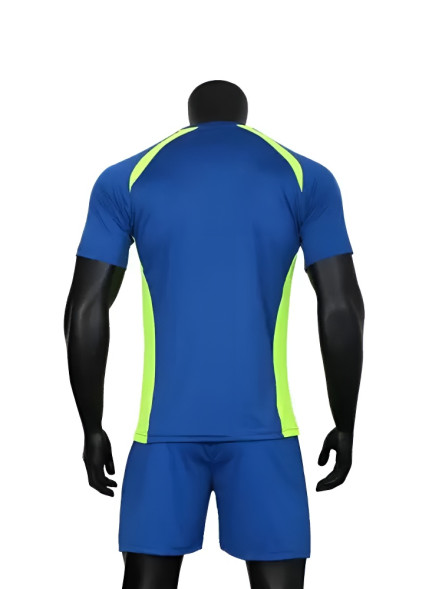 Футбольная форма KELME Short Sleeve Football Set (Blue/Light Green)