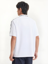 Футболка-поло KELME Lapel Short Sleeve T-Shirt White