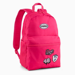 Рюкзак спорт. PUMA Patch Backpack, 09080302, полиэстер, фуксия