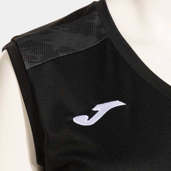 Футболка JOMA CAMISETA SIN MANGAS CHAMPIONSHIP VIII NEGRO ANTRACITA