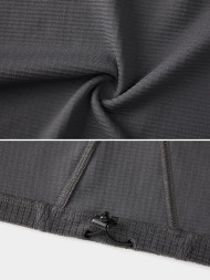 Демисезонная куртка KELME Hooded Fleece-lined Knit Cardigan Dark Grey