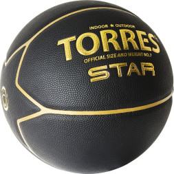 Мяч баскетбольный TORRES Star, B32317, р.7