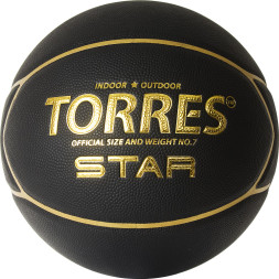 Мяч баскетбольный TORRES Star, B32317, р.7